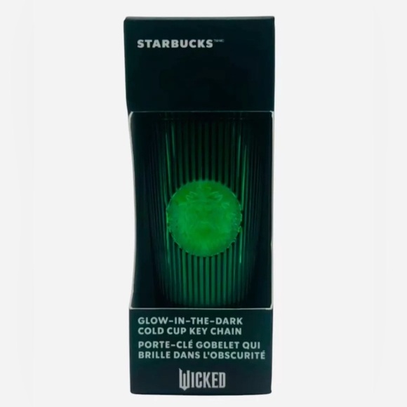 Starbucks “Wicked” Glow-in-the-Dark Keychain - Picture 3 of 3